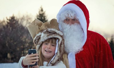 Santa selfie